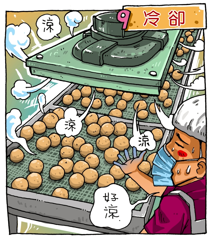 流程9冷卻處理
